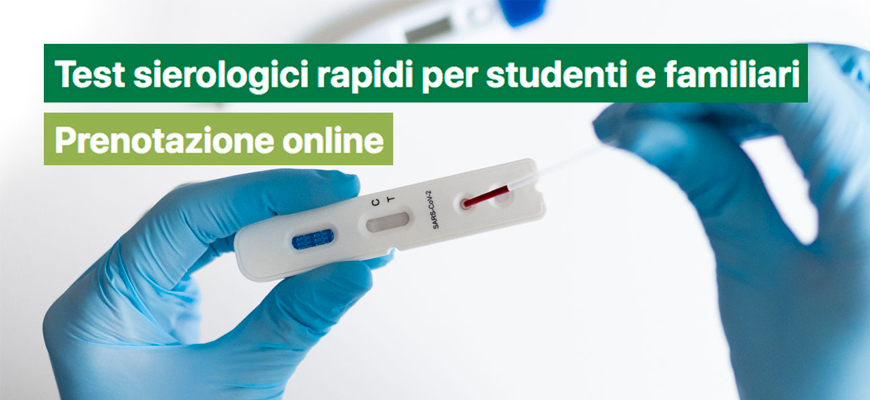 Prenotazione online test sierologici